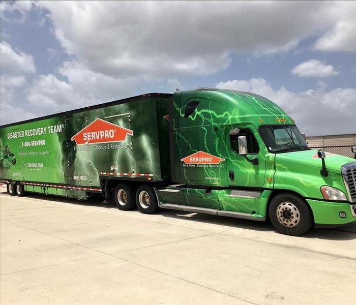 Large SERVPRO Semi truck